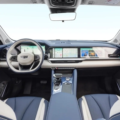 SUV Geely Xingyue L Thor Hidzp Long Range Cinque posti Quattro ruote Auto usata di grande capacità