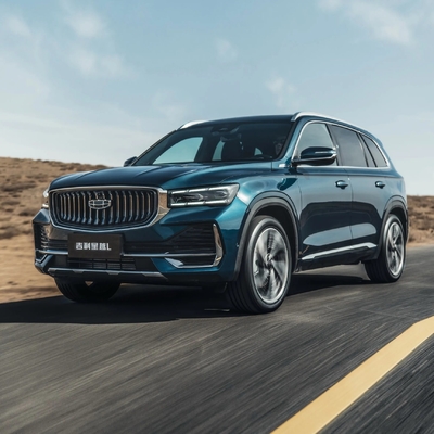 SUV Geely Xingyue L Thor Hidzp Long Range Cinque posti Quattro ruote Auto usata di grande capacità
