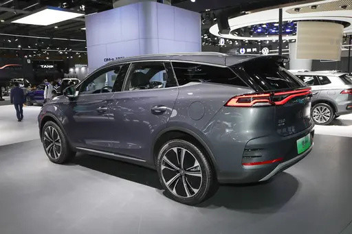 Byd Electric Car Tang 2022 4WD con freno anteriore a disco ventilato e 000 chilometri
