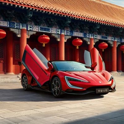 EV elettrico ad alta velocità 2024 Byd Yangwang U9 Pure Energy Rear Suspension Multi-Link