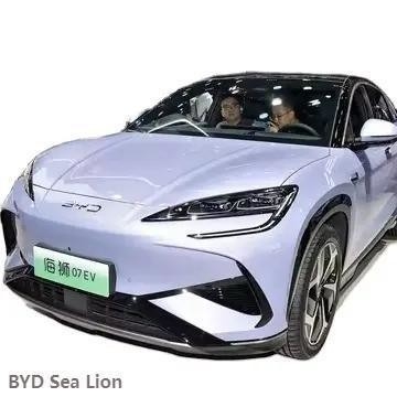 71.8 Kwh Capacità della batteria 2024 Byd Pure Electric SUV Ocean Series Byd Haishi Byd Sea Lion 07 Purple