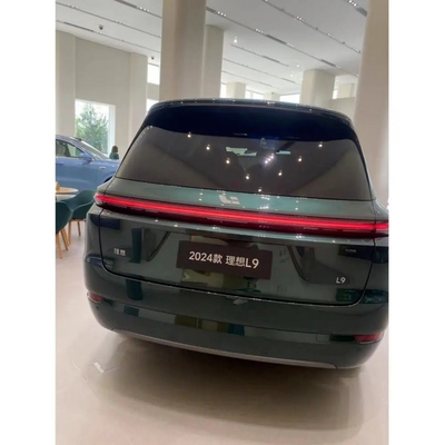 Stock Lixiang L9 Gold Energy Electric Hybrid Car Interni bianchi 5 porte 6 posti SUV