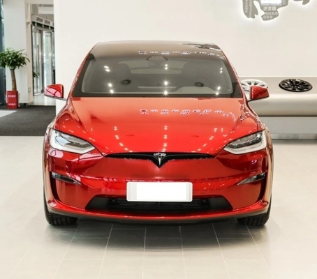 Condizioni stradali T-Esla elettrico puro Modello X 700 km SUV grande di medie dimensioni Auto lussuosa usata