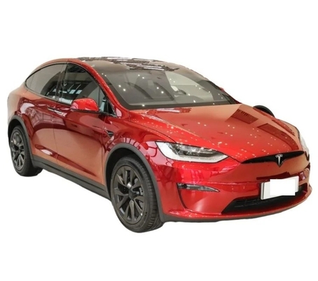 Condizioni stradali T-Esla elettrico puro Modello X 700 km SUV grande di medie dimensioni Auto lussuosa usata