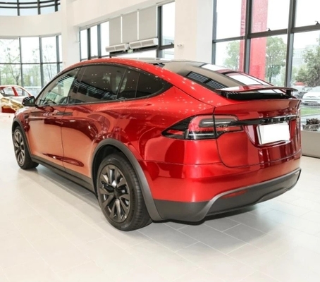 Condizioni stradali T-Esla elettrico puro Modello X 700 km SUV grande di medie dimensioni Auto lussuosa usata