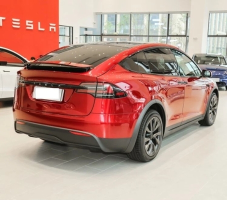 Condizioni stradali T-Esla elettrico puro Modello X 700 km SUV grande di medie dimensioni Auto lussuosa usata