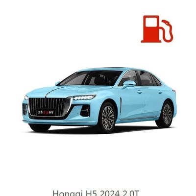Usata 2024 Luxury Hongqi H5 2.0t 1.5t Gasoline Hybrid Car MID-Size Sedan Bandiera rossa H5