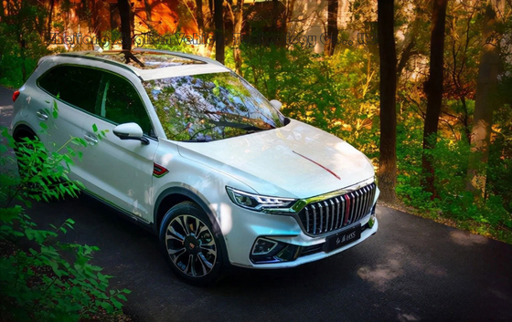 2023 Hongqi HS5 2.0t Quattro azionamento Collare di bandiera Versione PRO SUV a benzina Auto Bianco