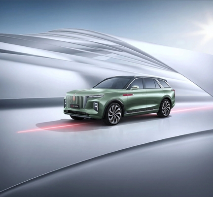 Transmissione automatica a sinistra Hongqi E-HS9 EV Auto a lungo raggio Power SUV elettrico
