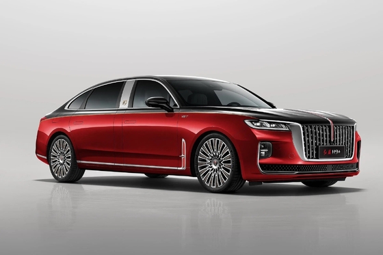 2023 Hongqi E-HS9 7 posti a sedere Benzina Energia EV SUV Auto con e ISO14001 Certificazione