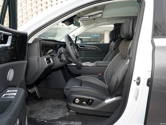 Certificato ISO14001 Hongqi E-HS9 SUV elettrico a 4 posti con guida FWD e autonomia di 690 km