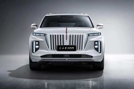 Veicoli energetici Hongqi E-HS9 660km 7 sedili con doppio colore 8a velocità massima 230km/h
