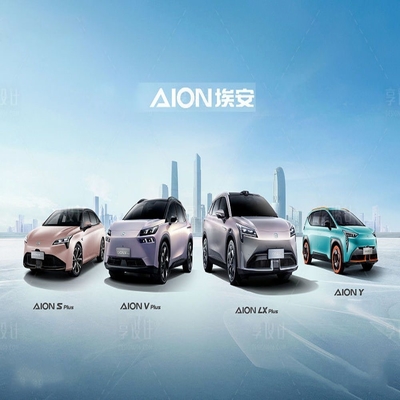 2023 GAC Aion Y BEV Lithium Iron Phosphate Electric Car con autonomia di 430 km Tipo di carrozzeria aperta