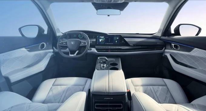 Hot Sale New Energy Chinese Auto New Chang′an Uni-V Intelligent Electric Idd 5 Seaters Electric Vehiles